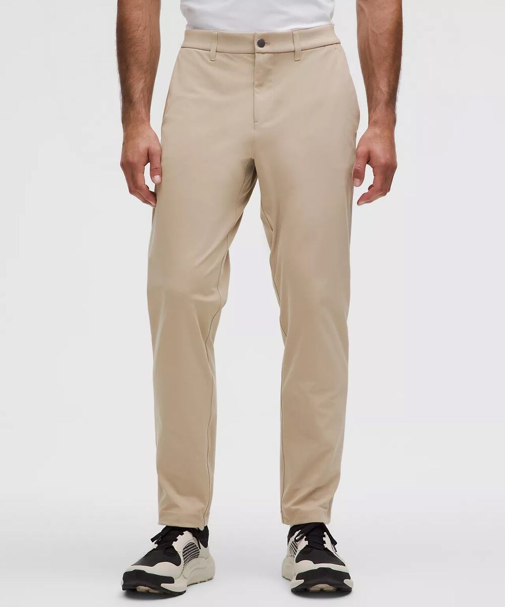 Lululemon ABC Trousers in Khaki Size 33 x28